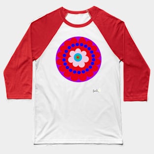 mandala Baseball T-Shirt